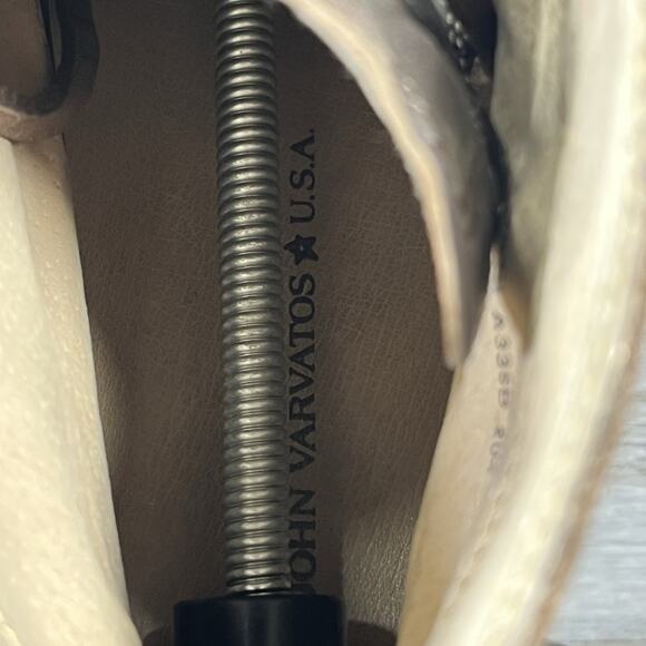 John Varvatos Men’s Distressed SOFT Relaxed Brown Leather Chukka Boots Size 7 - Picture 7 of 9